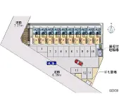 ★手数料０円★札幌市清田区里塚一条４丁目　月極駐車場（LP）